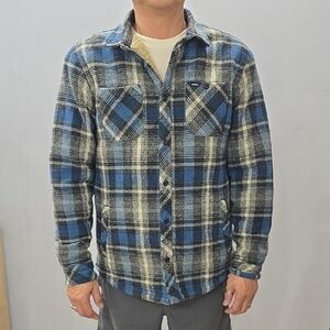 O'Neill Blue and Gray Plaid Jacket